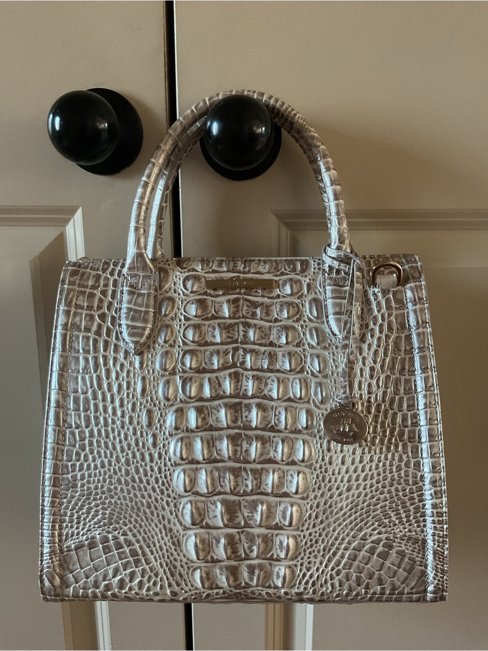 New Brahmin Small Caroline Satchel
